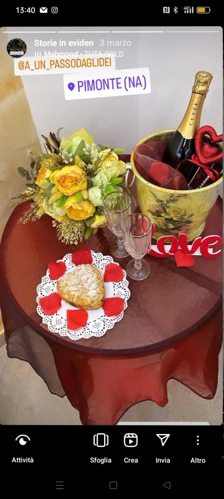Bed and Breakfast A Un Passo Dagli Dei Pimonte Zewnętrze zdjęcie